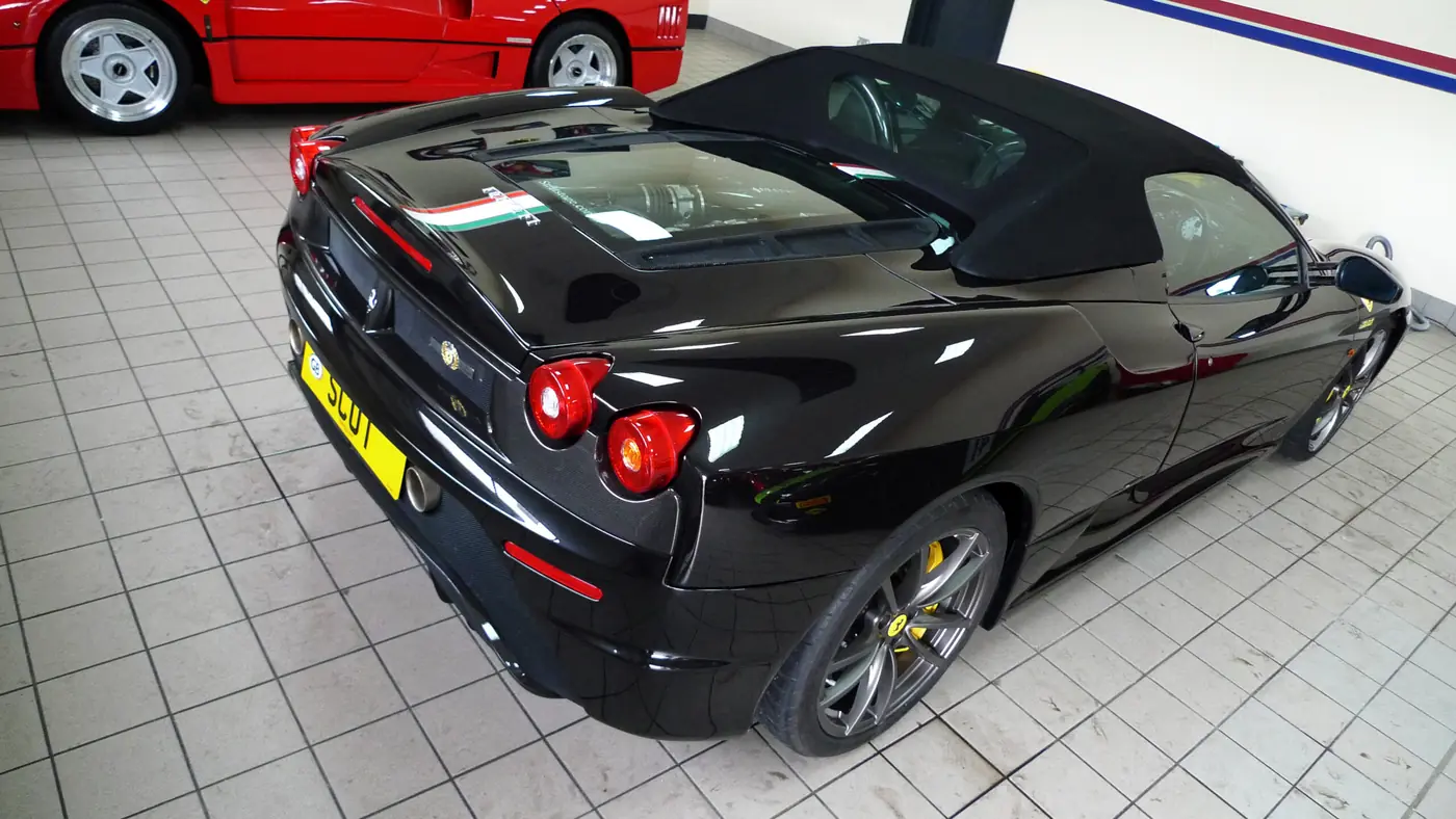 Ferrari F430 Scuderia, rear